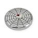 BESAME Spider Pressed Powder Compact with Rose Gold Highlighter & Eyeshadow Refillable Vintage-Inspired l Silver Plated | With Mirror | Gift Ideas For Her