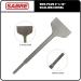 Sabre Tools SDS Plus Thinset Scraping Bit 3  x 10   Thinset Scaling Chisel  SDS Chisel Bit for Hammer Drills   Tile Removal 3 x 10 Scaling Chisel - Buy Online on GoSupps.com