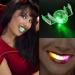 Buy Halloween Glitter Dentures | LED Novelty Teeth | Colorful Strange Yellow Teeth for Parties & Events - Buy Online on GoSupps.com