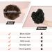 RUWISS Claw Clips in Messy Bun Hair Piece 100% Human Hair Buns Wavy Curly Clip Chignon Hair Bun Extensions Tousled Updo Hair Buns Human Hair Scrunchie with Clip for Women(Medium Brown) 1 Count (Pack of 1) Medium Brown - Buy Online on GoSupps.com