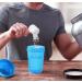 KANGSIT Protein Shaker Bottle 400ml Black | Stainless Steel Mixing Ball | Leakproof Flip Lid | BPA & DEHP-Free - Buy Online on GoSupps.com