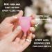 Pixie Cup 2 Soft Menstrual Cups - Ranked 1 for Most Comfortable Reusable Period Cup - Buy One We Give One - Includes Ebook Guide Wipes Lube & Storage Bag - Tampon and Pad Alternative 1 count (Pack of 2) - Buy Online on GoSupps.com