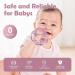 Buy BPA-Free Silicone Baby Bite Ring Toy - Soft Gripping Ball for 3+ Months - Dark Pink - Buy Online on GoSupps.com