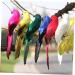 TOYANDONA Parrot Lifelike Vivid Ornament Figure Artificial Birds for Jungle Statue Garden Simulation Yellow 20x5cm Yellow - Buy Online on GoSupps.com
