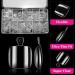 AIMeili 550 Pieces Clear Transparent False Toe Nails - Full Cover Artificial Toenail Tips with Storage Box - Buy Online on GoSupps.com
