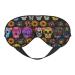 Rose Skull Soft Sleep Eye Mask Female Breathable Eye Patch Perfect for Travel and Relaxation