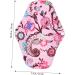 Coheali Women's Reusable Charcoal Menstrual Pads & Panty Inserts - Comfort & Protection with Travel Bag - Buy Online on GoSupps.com