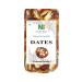 Nature's Bridge Seedless Dates (500 Gm) Pin Khajur Arabian Dates Dates Dry Fruit Dates_Packing May Vary