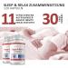 Sleep Relax Complex | Dietary Supplement for Restful Sleep - 120 Capsules | International Shipping Available - Buy Online on GoSupps.com