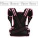 XHTLLO Posture Corrector Back Straightener Belt - Comfortable Elastic Support Brace for Men & Women - Pink - Buy Online on GoSupps.com