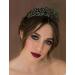SweetV Vintage Crystal Leaf Metal Tiara - Gothic Queen Crown for Birthday, Prom, Pageant - Green Eden Headpiece - Buy Online on GoSupps.com