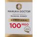 Manuka Doctor 100 MGO Manuka Honey 250 g Single - Buy Online on GoSupps.com