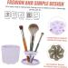 Angoily 4 Sets Makeup Brush Cleaning Bowl Makeup Brush Cleaner Kit Makeup Brush Washing Too Brush Cleaning Tool Makeup Cleaner Scrubber Cosmetics Brush Mat Wash Bowl Self Made Tpr - Buy Online on GoSupps.com