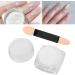 Chrome Nail Powder Simple Operation Safe Lasting Glossy Silky Mirror Effect Chrome Powder Fine Powder for Nail Technician for Nail Salon - Buy Online on GoSupps.com