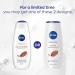 NIVEA Cocoa Butter & Macadamia Oil Body Wash 3x500mL - Buy Online on GoSupps.com