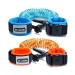 Anti Lost Wrist Link, Dr.meter 2 Pack Toddler Safety Leash with Key Lock, Reflective Child Walking Harness Rope Leash for Kids Babies, 8.2ft Blue + 4.92ft Orange Blue and Orange