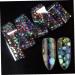 Nail Foils Transfer Starry Sky Holographic Nail Art Stickers Nail Tips for Nail Decoration Manicure 4 * 100cm Random Style