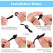 Qianyu Anti-Slip Silicone Glasses Ear Pads - 12 Pairs Soft & Comfortable Covers in 4 Designs for All Glasses - Buy Online on GoSupps.com