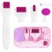 LOPHE 6 in 1 Derma Roller Kit Professional Microneedling Titanium Roller with Disassemble Working Heads 6 in 1 Kit