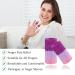 Ednyzakrn 10-Piece Finger Protection Bandage Set | Stretchable Covers for Arthritis Injury & Swelling | Basketball Finger Guard in Purple & Pink - Buy Online on GoSupps.com