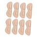 NOLITOY 4 Pairs Follow up Heel Grips for Trainers High Heel Grip Insoles for Heels Heel Cushion Self- Heel Grip Liners Heel Grips Liner Shoe Heel Grips Cushions Heel Pad High Heels As Shown 6.5X3.3CM
