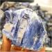 Natural Crystal Rough 1PC 150G-330G Natural Raw Cyanite Quartz Crystal Cluster Blue kyanite Rough Stone for Decoration Stone Mineral Specimen 1pc 215g-235g - Buy Online on GoSupps.com