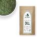 Dill dried organic dill tip 500g |Noble herb - 100% natural organic dill tips cut - Premium Dill Herb - Free of any additives - for salad and meat dishes Bio Dill 500 G