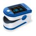 Beurer PO50 Fingertip Pulse Oximeter Blood Oxygen Saturation & Heart Rate Monitor 4 Colored Graphic Display Formats Extra-Small & Light Strap & Batteries Included