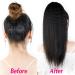 Ponytail Extension Brazilian Remy Hair 14-26" Afro Kinky Straight Drawstring Ponytail Human Hair Extensions Clip In Kinky Straight Ponytail Extensions for Women Ponytail Hairpiece for Women (Color : 12inches 100g Kinky Straight - Buy Online on GoSupps.com