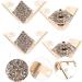SHERCHPRY High Heel Toe Protection - 8 Pairs Decorative Shoe Caps & Guards for Boots | International Shipping - Buy Online on GoSupps.com