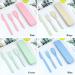 Reusable Travel Utensils Set with Case - 4 Pack Portable Cutlery Kit for Camping and Lunch Box - Includes Knives, Forks, Spoons - Outdoor Flatware Set - Buy Online on GoSupps.com