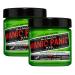 Manic Panic Electric Lizard Classic Creme Vegan Cruethy Free Green Semi Permanent Hair Dye 2 x 118ml Electric Lizard 118 ml (2 Series Pack)