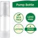 Toureal 30ml Airless Pump Dispenser - Travel-Friendly Empty Plastic Bottles for Cosmetics & Cream (4 Pack) - Buy Online on GoSupps.com