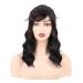 Buy Huarisi 14 Synthetic Bob Wig - Short Hair with Middle Part & Fringe Bangs | Heat Resistant Natural Hairline | Perfect for Daily Wear Parties & Halloween | 1 Pack #2 - Buy Online on GoSupps.com