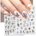 TMXAOK 18 Sheet Graffiti Nail Sticker Foil Decals 3D Abstract Nail Decals Self-Adhesive Lady Face Nail Design Manicure Tips Decoration Nail Art Supplies Nail DIY Decor for Women Girls - Buy Online on GoSupps.com