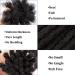 4 Inch Human Hair Dreadlock Extensions - 30 Strands, Natural Black, Handmade, Permanent Locs - Can be Dyed and Bleached - For Women, Men, Kids - Buy Online on GoSupps.com