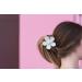 6Pcs Flower Hair Claw Clips for Women - Strong Hold Medium Size Hairclips in Nude - Cute Styling Accessories for Girls with Thick Hair - Buy Online on GoSupps.com