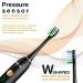 Wagner Stern White+ Edition Intelligent Electric Toothbrush | Pressure Sensor 5 Modes 3 Intensity Levels 8 Dupont Bristles Premium Travel Case - Black - Buy Online on GoSupps.com