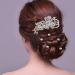 40 Pack Silver Rhinestone Hair Combs & Pins Set - Wedding Headpiece Accessories for Women & Brides - Buy Online on GoSupps.com