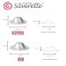 Silverette Solid Sterling Silver Breastfeeding Hut - XL Nipple Protection for Wound & Inflamed Nipples - Buy Online on GoSupps.com