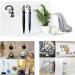 Wall Mounted Mop Holder Command Hooks Broom Gripper - White, Self Adhesive, Reusable Organizer for Kitchen, Bathroom, Garden - 6 Pack - Buy Online on GoSupps.com