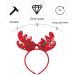 FRCOLOR Christmas Reindeer Antlers Headband Elf Headband Christmas Hat Headband Feather Headband Festival Santa Hat Headband - Buy Online on GoSupps.com