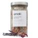 Amaki Herbal Bath Soak Blend of Epsom and Dead Sea Salt Infused with Lavender Essential Oil - For Stress Relief  Reduce Sore Muscle  Skin Soothing - Luxury Gift Set of 2  8 ounces Jars