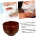 Premium Razor Cleaning Bowl | Wooden Soap Cup for Shaving | Foam Shell with Lid | Perfect for Men s Grooming - Buy Online on GoSupps.com