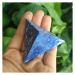 Lapislazuli Tetrahedron Pyramid Stone Stones Crystals Wicca Cristal Naturelle Stone Crystal Reiki