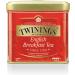 Twining English Breakfast Tea Black Tea Lose Lose in the tea can of strong black tea made of high -quality tea leaves picked in Sri Lankas and India's best tea gardens G neutral 100 grams