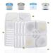 Cat Water Fountain Filters, Cirfifth Cat Fountain Filter Replacement, for Square Cat Water Fountain Inside 12 Pack