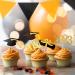 48pcs 2023 Graduation Cupcake Toppers Baking Decoration Exquisite Grad Cap Set Food Appetizer Picks For Graduation Party Graduation Toppers - Buy Online on GoSupps.com