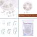 Pandahall Jewelry Making Kit: Zinc Alloy Lobster Claw Clasps and Jump Rings - Silver - Buy Online on GoSupps.com