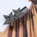 Aneneiceera Vintage Crystal Star Hair Comb Clip Black Cz Hair Barrette Clip Bling Rhinestone Head Comb Headwear Shine Star Headpieces Decorative Hair Accessories for Women and Girls (Black) - Buy Online on GoSupps.com